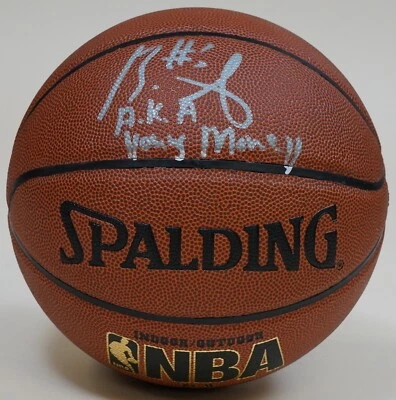 Brandon Jennings Signed Basketball PSA/DNA COA Young Money Pistons Bucks Auto 07 - Image 1 of 4