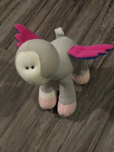 Vintage Unicorn Or Horse Puttins 80s Stuffed Animal Plush With Wings Mattel Toy - Picture 1 of 15