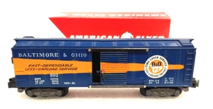 AMERICAN FLYER S-GAUGE 980 B&O BOX CAR w BOX. READY-TO-RUN! - Picture 1 of 6
