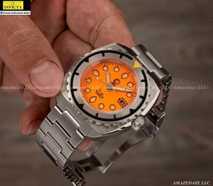 Neu Esoteric Bathyal NARANJA 44mm Miyota 9015 Auto Saphir 600m Taucher SS Uhr - Bild 1 von 6
