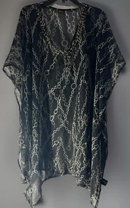 Pia Rossini Women’s Coverup ChainLink Style One Size Fits Most - Picture 1 of 5