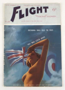 Flight and The Aircraft Engineer Magazine November 1939 Vol XXXVI No 1612 Pinup - Bild 1 von 9