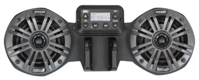 SSV Works RKR-2K Front Fairing 4" Speakers+Bluetooth Receiver For CAN-AM RYKER - Image 1 of 4