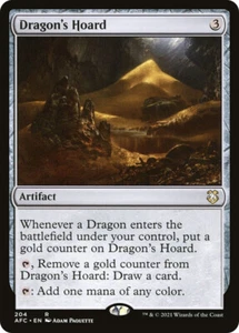 Magic The Gathering Dragon's Hoard - Adventures in the Forgotten Realms Commander #204 - Imagen 1 de 1