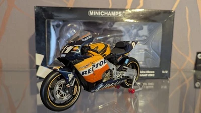 1/12 Minichamps Honda RC211V Repsol Honda Team Tohru Ukawa MotoGP 2002 - Image 1 of 4