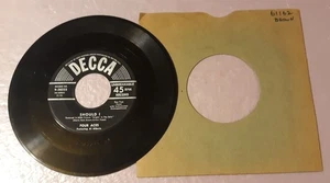 Four Aces Should I/There's Only Tonight by Decca Records 7" Vinyl 45rpm Record - Picture 1 of 2