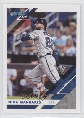 2019 Panini Donruss Nick Markakis #177 - Image 1 of 2