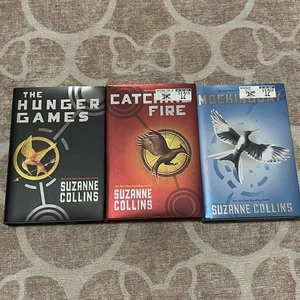 Hunger Games Trilogy Set Lot of 3 Hardcover Books First Editions - Picture 1 of 5