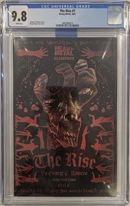 The Rise #1 Yapur Cover & Art CGC 9.8 George Romero Story Heavy Metal 2021 - Picture 1 of 1