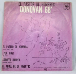 DONOVAN EL PASTOR DE HOMBRES DONOVAN 68-MEXICO-7"-45 RPM EP-1968-MEXICO - Imagen 1 de 6