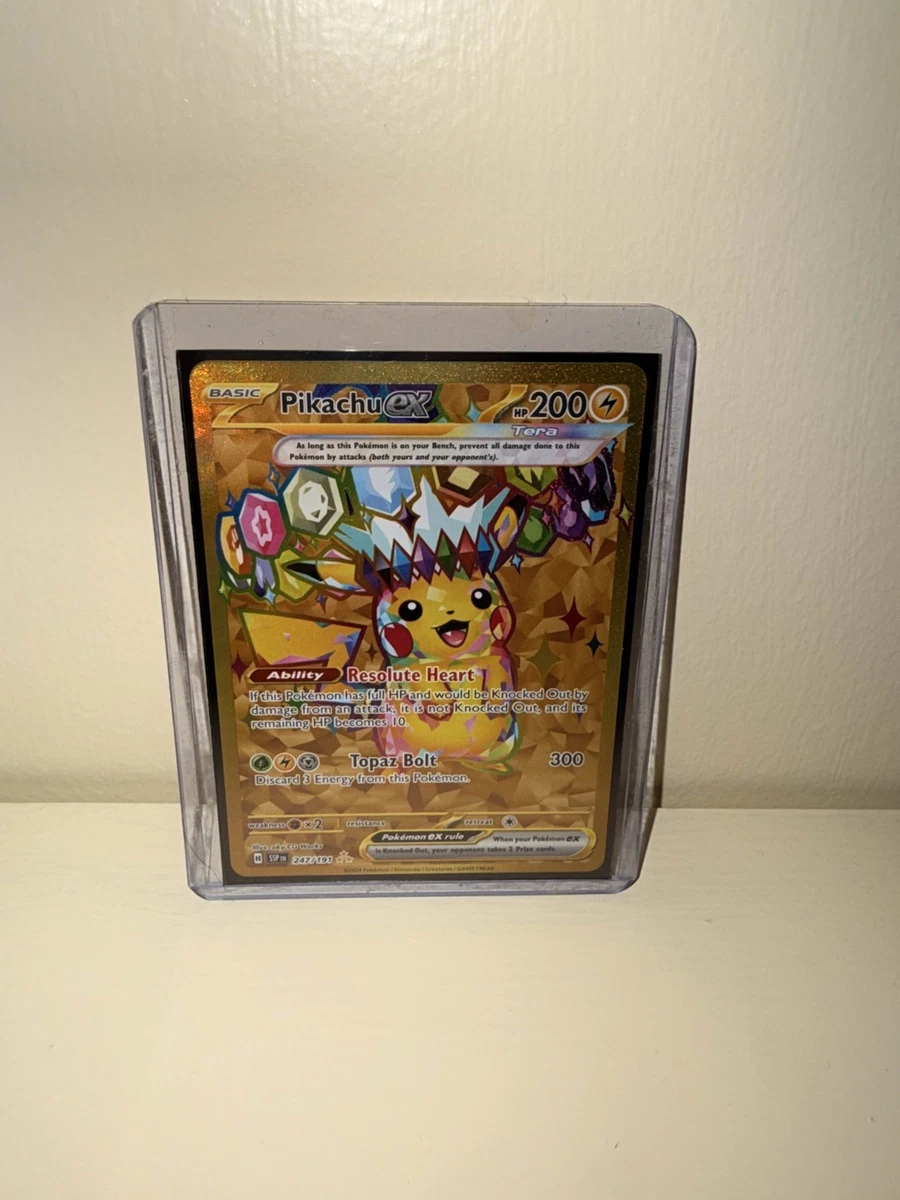 Pikachu Ex 247/191 Sv08: Surging Sparks for sale | eBay