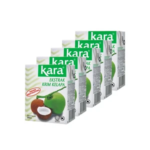Santan Kara (coconut milk) 5x200ml - Picture 1 of 3