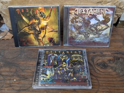 TESTAMENT LOT LIVE FILLMORE HITS FORMATION DEADLY DAMNATION STRIKE STILL BEST cd Foto 1 de 4