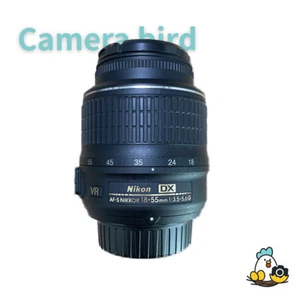 Nikon AF-S NIKKOR 18-55mm f/3.5-5.6 VR Zoom Lens F-Mount with Caps - Picture 1 of 9