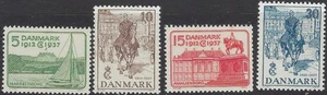 Denmark 258-61 MH 1937 set (ak8346) - Picture 1 of 1