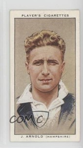 1934 Player's Cricketers Tobacco John Arnold #2