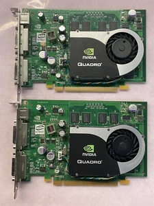 LOT OF 2 PNY NVIDIA QUADRO FX 1700 512MB VIDEO GRAPHICS CARDS - Picture 1 of 6