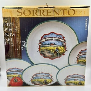 Vintage Himark Sorrento Pasta Serving Bowl Set New In Box - Picture 1 of 7