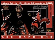 2002-03 PACIFIC 2002 LES GARDIENS CARD SHOW Jocelyn Thibault /199 Chicago