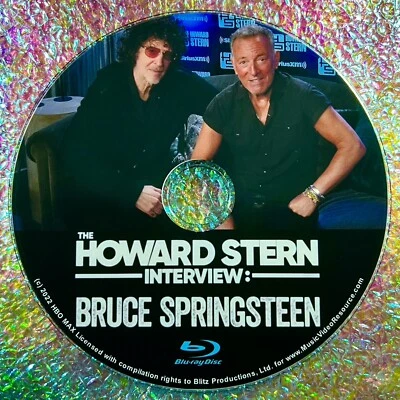 The Howard Stern Interview Bruce Springsteen Blu-Ray DVD 2022 PLUS BONUS LIVE - Bild 1 von 4
