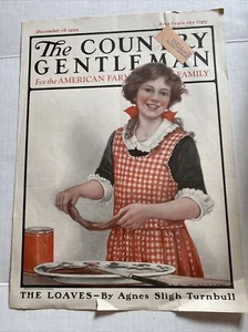 1922 December The Country Gentleman Magazine Illustrated Cover - Picture 1 of 12