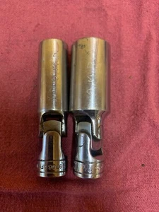 snap on tools 5/8”&13/16” Swivel Spark Plug Sockets 3/8” Drive Chrome 6 Point - Picture 1 of 5