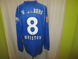 VfL Wolfsburg Nike Langarm Ausweich Matchworn Trikot 2006/07 Nr.8 Hristov Gr.XL - Picture 1 of 9
