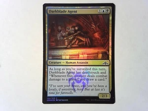 Foil Darkblade Agent Guilds of Ravnica - Magic the Gathering Mtg - Multi - Picture 1 of 1