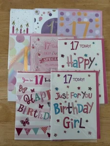 17 YEAR OLD BIRTHDAY CARD - 9 DESIGNS TO CHOOSE FROM - OTHER LISTING TOO - Picture 1 of 27