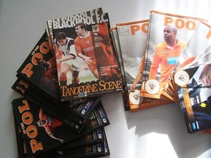 FOOTBALL PROGRAMMES, BLACKPOOL, 1996 DIVISION 2, CHAMPIONSHIP 2012-2014, BUNDLE - Picture 1 of 8