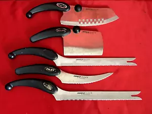 Miracle Blade III Perfection Series 5 Piece Chef Chop Slicer Knife Set B1 - Picture 1 of 2