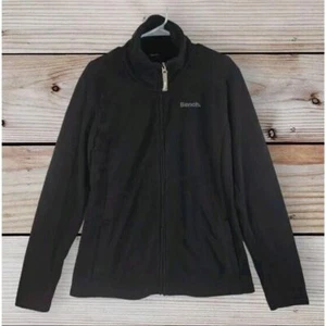 BENCH Mock Neck Fleece Full Zip With Thumb holes SZ XL Pit To Pit 22 In - Picture 1 of 7