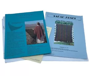 VTG Boutique Artisan Knitting Pattern Landscape Shawl, Neck Scarf & Easy Afghan - Picture 1 of 15