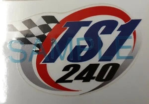 TS1 240 Auto Vespa Lambretta Roller Fahrrad Camper Van Aufkleber Aufkleber - Bild 1 von 1