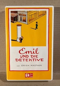 Emil und die Detektive Erich Kästner Atlas Film von 1931 in S/W VHS Kassette - Imagen 1 de 4