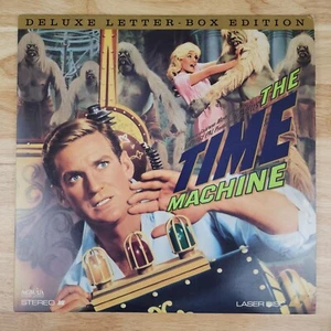 The Time Machine Laserdisc LD Movie Deluxe Letterbox Edition H.G. Wells - Picture 1 of 4