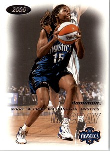 2000 SkyBox Dominion WNBA #34 Nikki McCray
