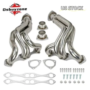 Stainless Exhaust Headers for 1955-1957 Small Block Chevy Car 150 210 Bel Air US - Picture 1 of 10