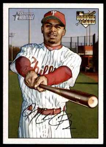 2007 Bowman Heritage Michael Bourn Philadelphia Phillies #219 - Picture 1 of 2