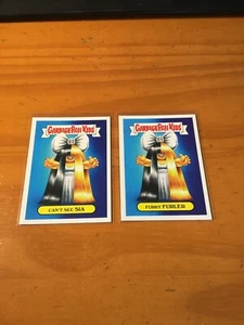 2017 Topps Garbage Pail Kids Sia Cards 10A 10B Battaglia delle bande - Foto 1 di 2