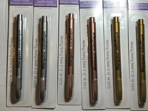 Forever in Time Metallic Marker 0.05 in Point Fine Tip Acid Free- Various Colors - Picture 1 of 4