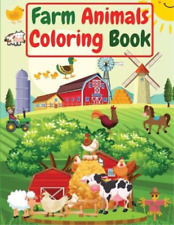 Manlio Venezia Farm Animals Coloring Book (Paperback)