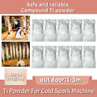 10Packs Stage Effect Cold Spark Machine Powder 1-5M for Wedding Party Show