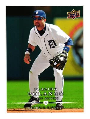 Upper Deck #268 2008 Plácido Polanco Detroit Tigers Foto 1 de 2