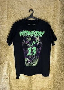 Hot Trend Wednesday 13 Band T Shirt All Size Gift For Fan KK1143 - Picture 1 of 3