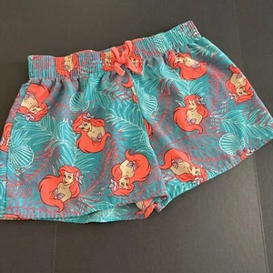 Disney Princess Little Mermaid Ariel Turquoise Active/Running Shorts Size M - Picture 1 of 4