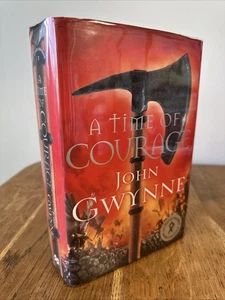 A Time of Courage by John Gwynne SIGNED 2020 UK 1st/1st HB Macmillan - Bild 1 von 10