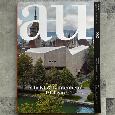 a+u Nov 2025  Christ & Gantenbein Architecture and Urbanism magazine Japan - Image 1 of 4