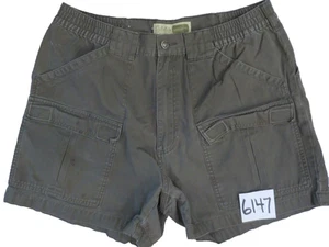 Pantalones Cortos de Pesca Cabela's 6 Bolsillos Carga Para Hombre Verde Oliva Lados Elásticos Talla 36 - Imagen 1 de 5
