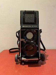 Mamiya C330 Professional F TLR Camera 80mm f/2.8 Blue Dot - Picture 1 of 9